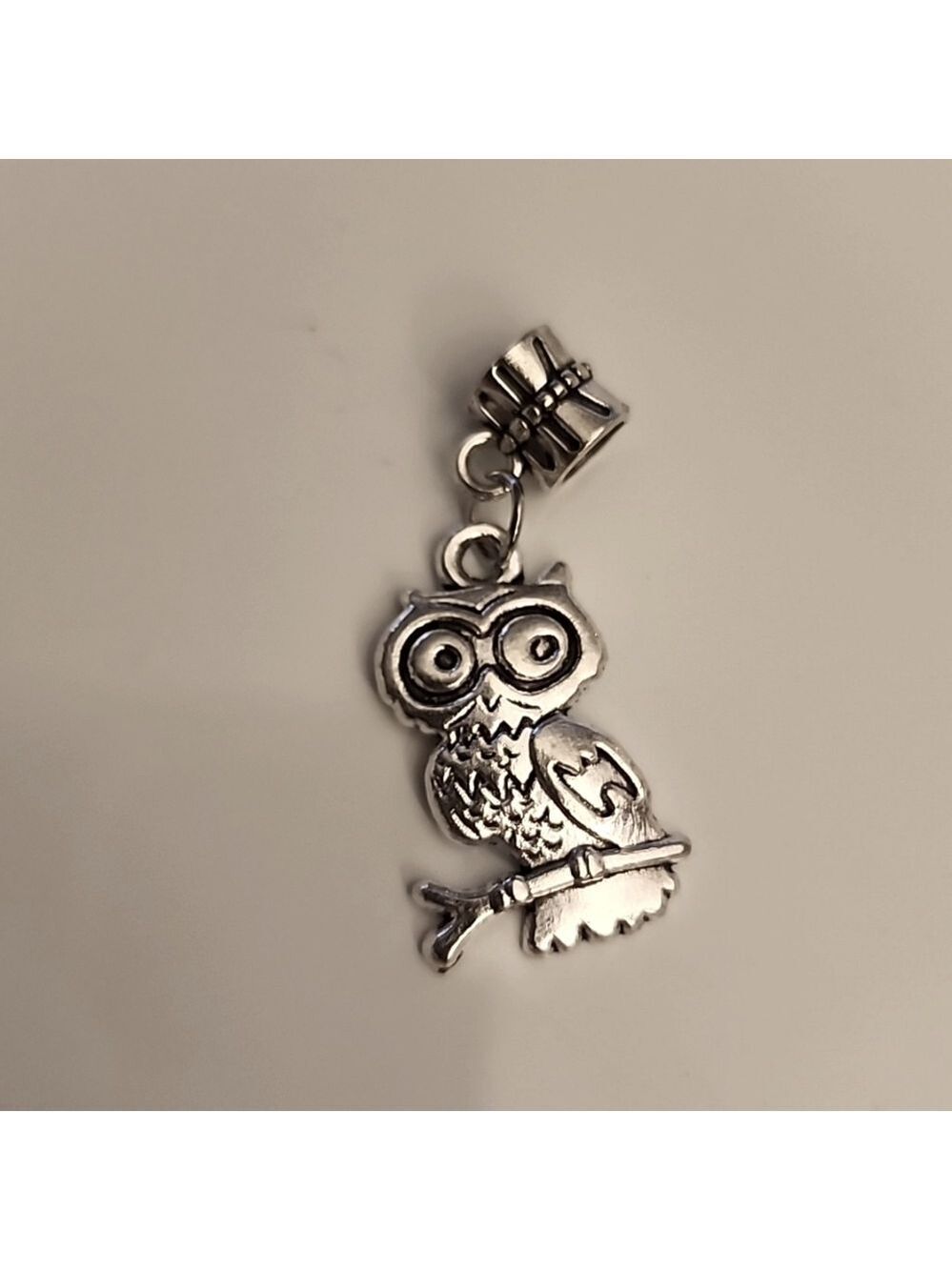 OWL  17 Charm for European Style Bracelets Fits Pandora Systems